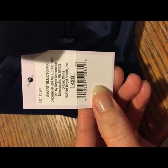 Plus Size Wirefree Bra - Auden™ Smart Blue 42G - Picture 4 of 5